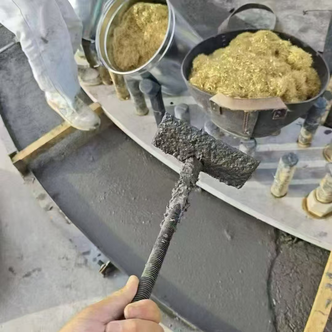 盐城C120钢纤维高强无收灌浆料 轧机压缩机汽轮机发电机锻压设备底座灌浆材料